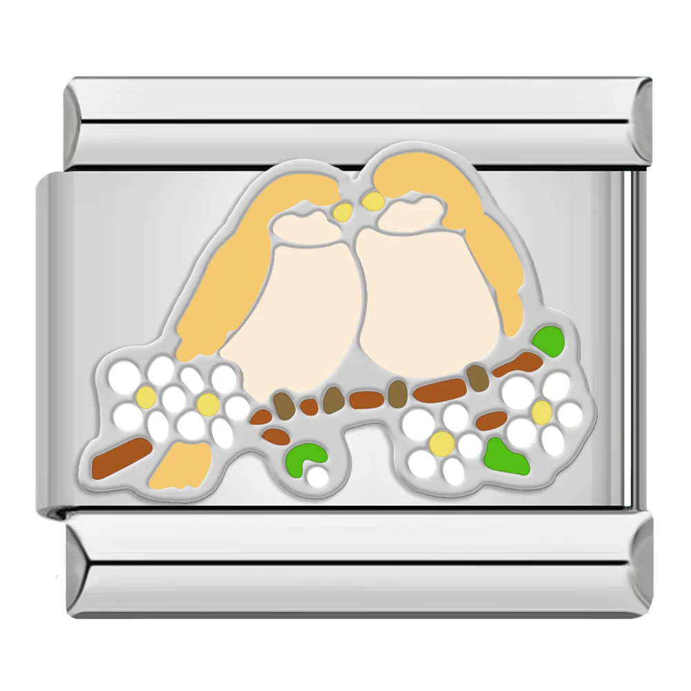 Silberne Charms